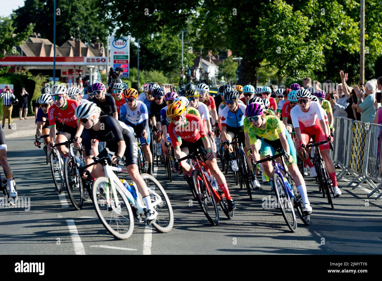 The 2022 Commonwealth Games women`s cycling road race, Warwick, UK